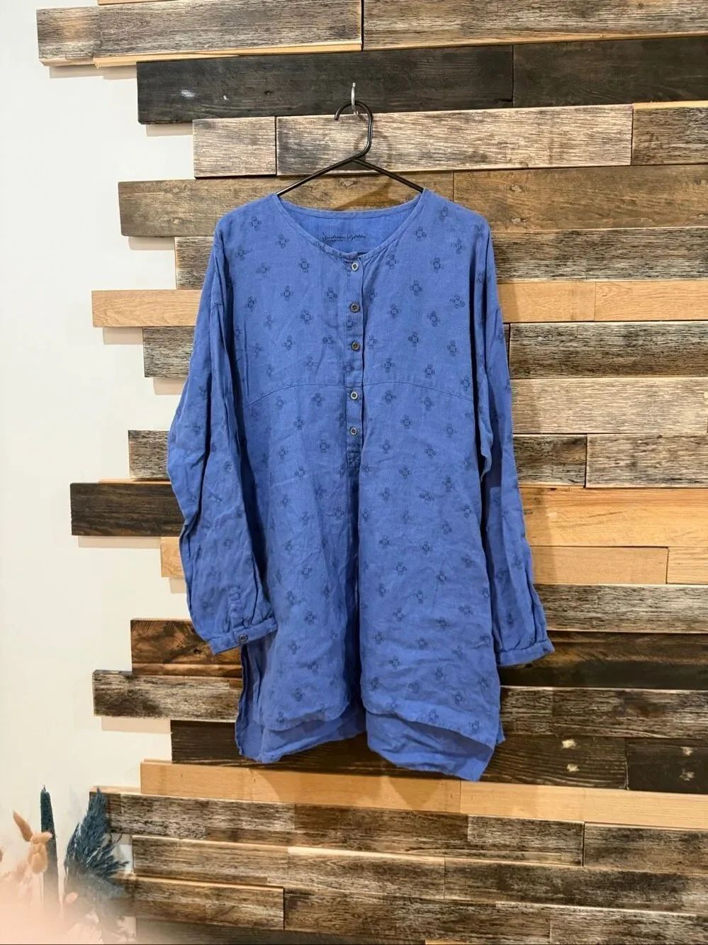 Gudrun Sjoden tunic mini dress sz L